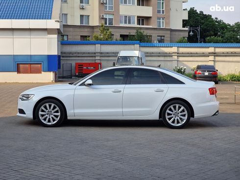 Audi A6 2014 белый - фото 8