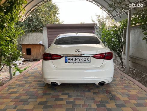 Infiniti Q50 2017 белый - фото 10