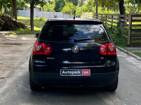 Volkswagen Golf 2006 черный - фото 8