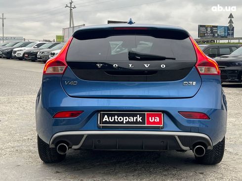 Volvo V40 2017 синий - фото 9
