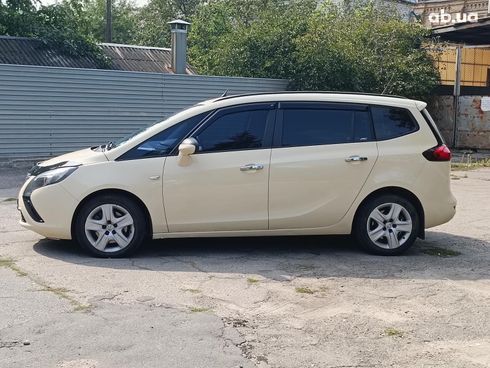 Opel Zafira 2012 бежевый - фото 8