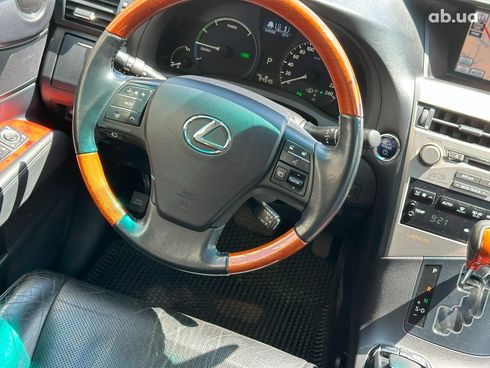 Lexus rx 450 h 2011 черный - фото 21