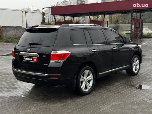 Toyota Highlander 2012 черный - фото 6