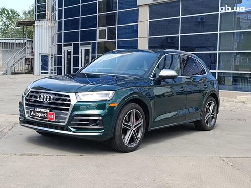 Audi SQ5 2019 зеленый - фото 1