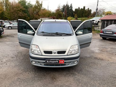 Renault Scenic 2002 серый - фото 16