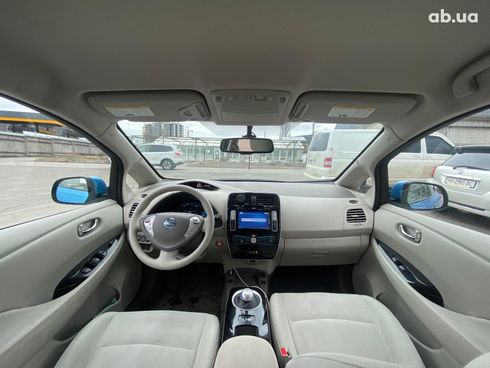 Nissan Leaf 2014 синий - фото 23