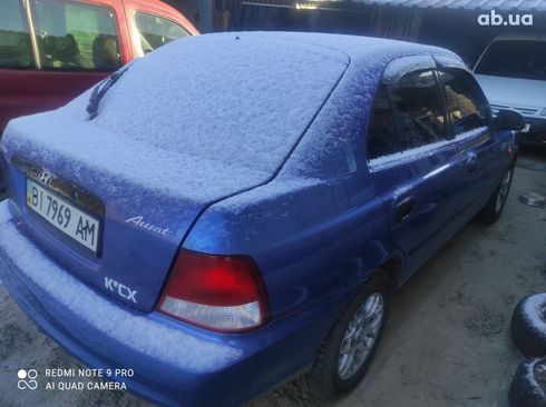 Hyundai Accent 2001 синий - фото 3