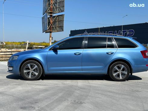 Skoda octavia a7 2016 синий - фото 9