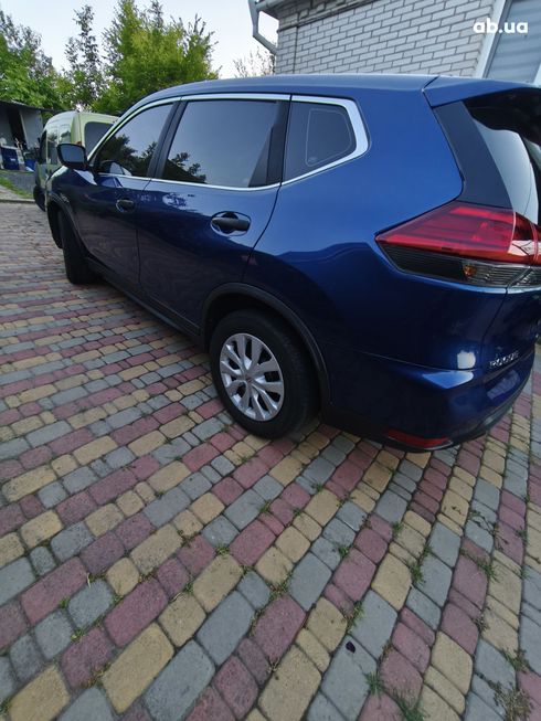 Nissan Rogue 2017 синий - фото 8