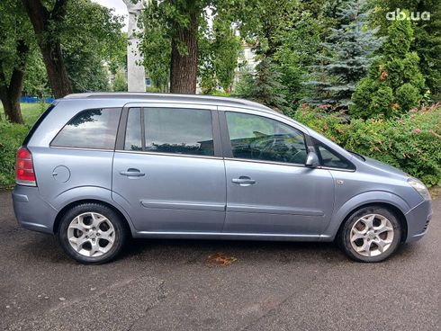 Opel Zafira 2005 серый - фото 4