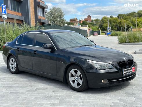 BMW 5 серия 2007 черный - фото 10