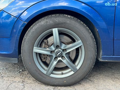 Opel Astra 2006 синий - фото 11