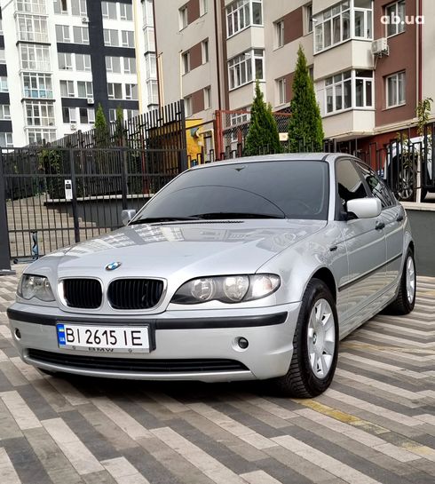 BMW 3 серия 2003 серебристый - фото 17