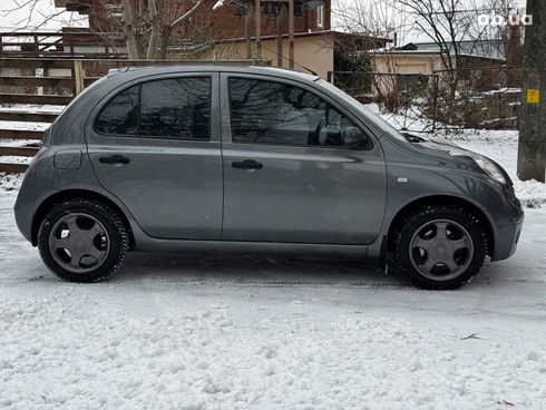 Nissan Micra 2006 серый - фото 8