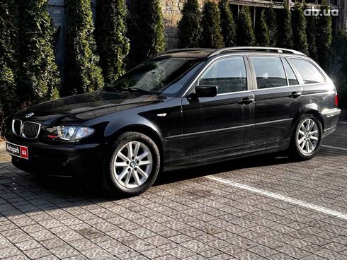BMW 3 серия 2004 черный - фото 17