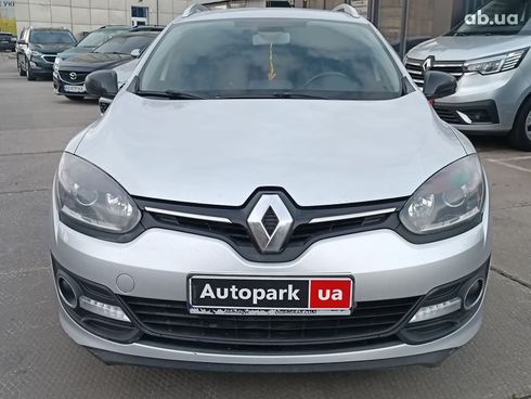 Renault Megane 2015 серый - фото 2