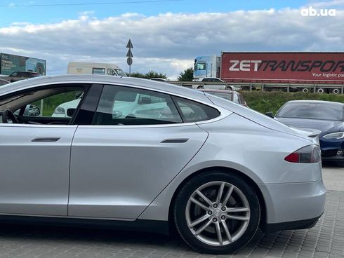 Tesla Model S 2013 серый - фото 6