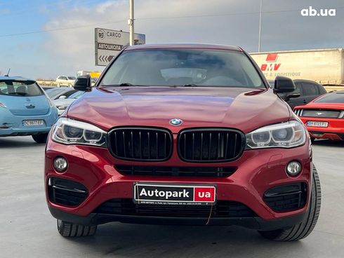 BMW X6 2016 красный - фото 2
