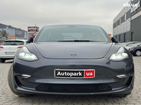 Tesla Model 3 2021 серый - фото 2