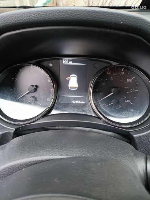 Nissan Rogue 2017 серебристый - фото 8