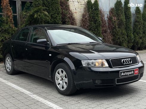 Audi A4 2003 черный - фото 4