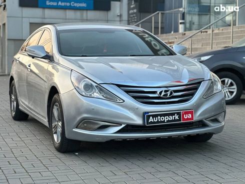 Hyundai Sonata 2014 серый - фото 2