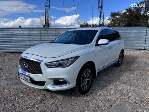 Infiniti QX60 2016 белый - фото 7