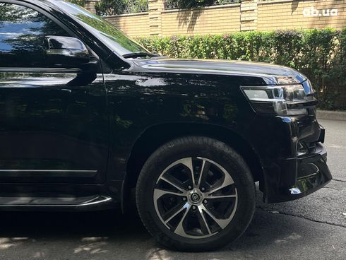 Toyota land cruiser 200 2017 черный - фото 4