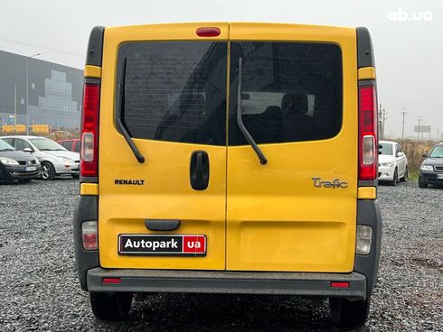 Renault Trafic 2007 желтый - фото 8