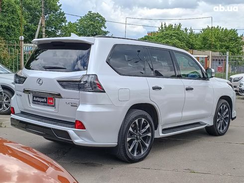 Lexus lx 570 2021 белый - фото 12