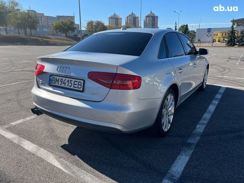 Audi A4 2012 серебристый - фото 5