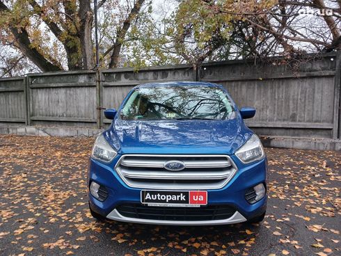 Ford Escape 2017 синий - фото 2