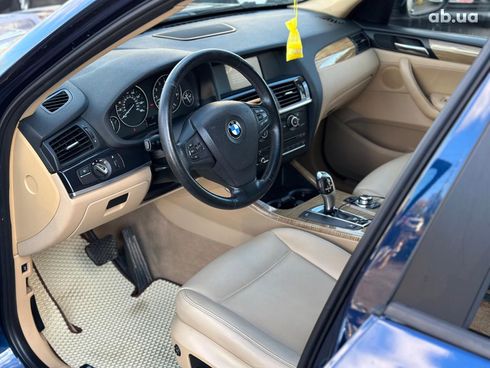 BMW X3 2011 синий - фото 72