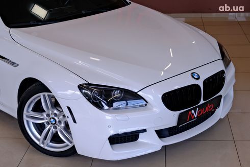 BMW 6 Series Gran Coupe 2012 белый - фото 3