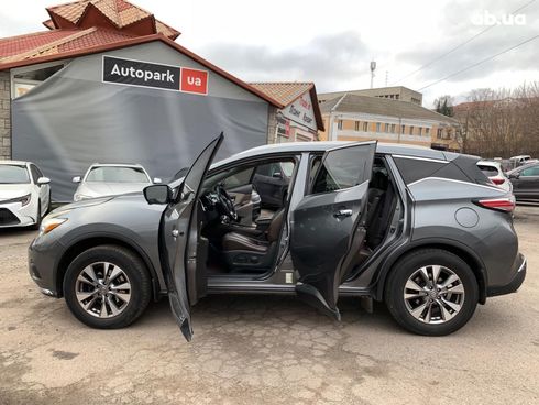 Nissan Murano 2015 серый - фото 17