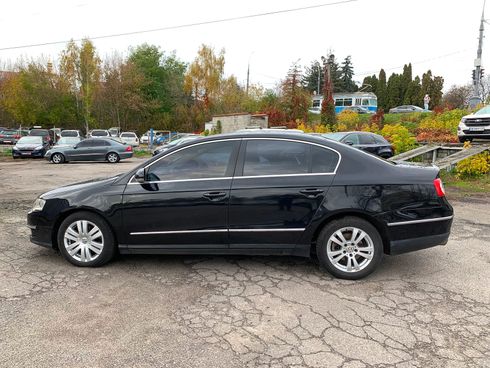 Volkswagen passat b6 2007 черный - фото 8