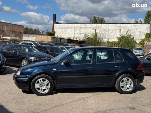 Volkswagen Golf 2002 синий - фото 2