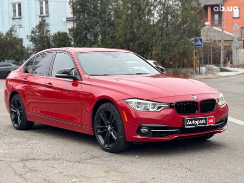 BMW 3 серия 2015 красный - фото 3