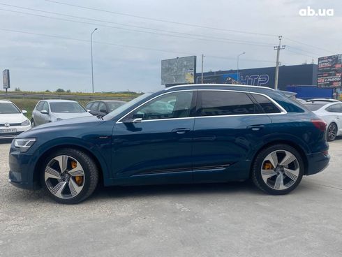Audi E-Tron 2019 синий - фото 6
