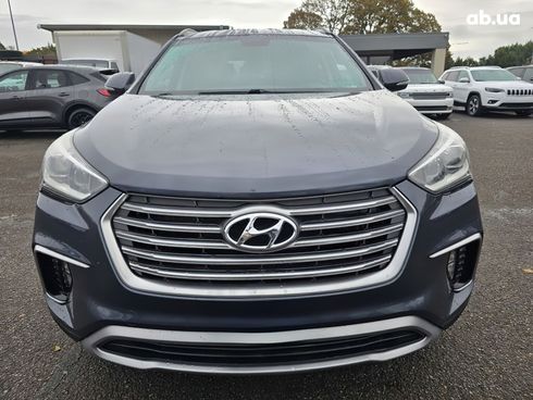 Hyundai Santa Fe 2017 синий - фото 2