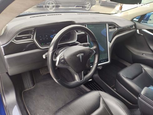 Tesla Model S 2015 синий - фото 17