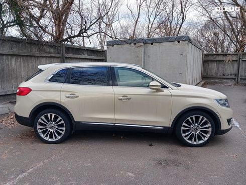 Lincoln MKX 2015 бежевый - фото 4