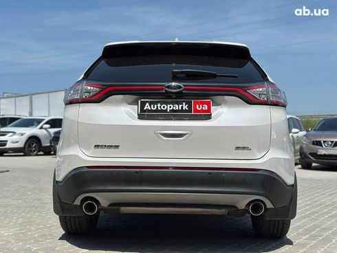 Ford Edge 2018 белый - фото 8