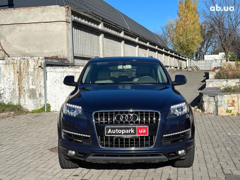 Audi Q7 2013 синий - фото 2