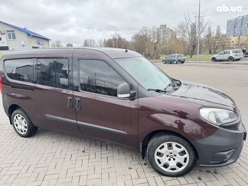 Fiat Doblo 2016 вишневый - фото 4