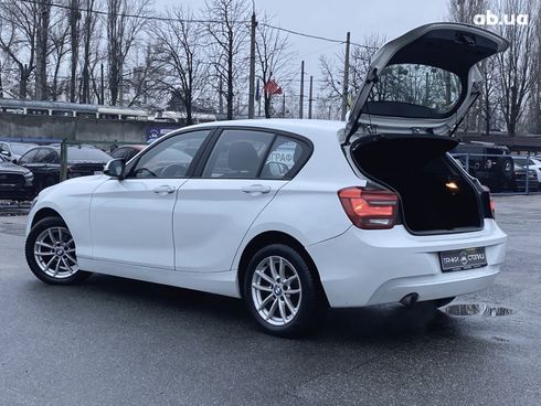 BMW 1 серия 2012 белый - фото 8