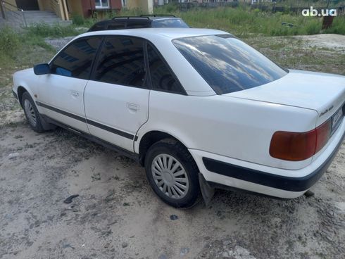 Audi 100 1991 белый - фото 7