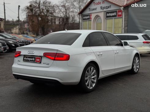 Audi A4 2014 белый - фото 12