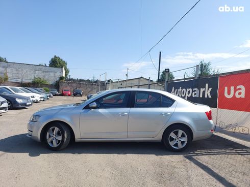 Skoda octavia a7 2013 серый - фото 4