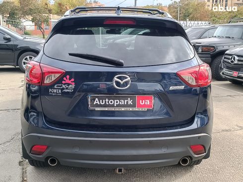 Mazda CX-5 2014 синий - фото 8